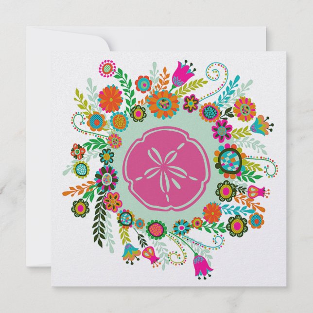 Sand Dollar and Flowers - SRF (Framsida)