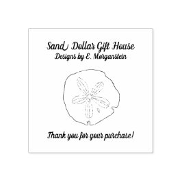 Sand Dollar Beach Business Tack Stämpel