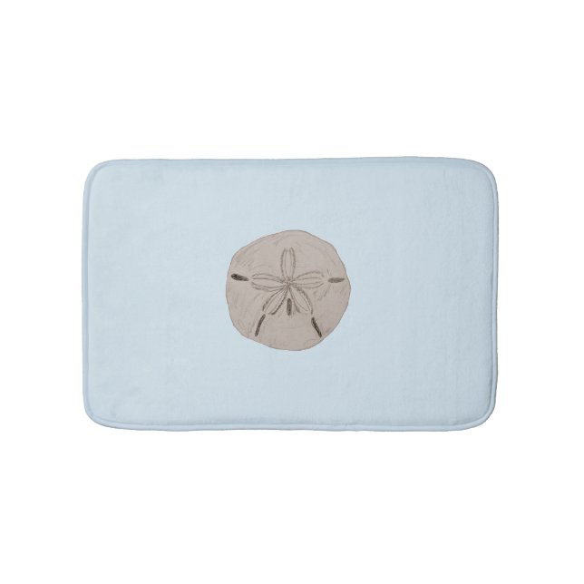 Sand Dollar Beach House Bath Mat Badrumsmatta (Framsidan)