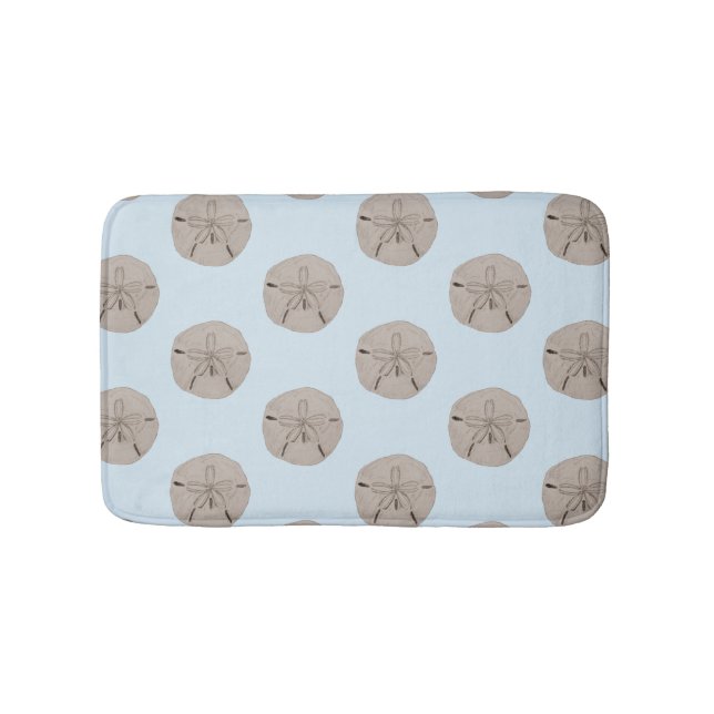 Sand Dollar Beach House Bath Mat Badrumsmatta (Framsidan)