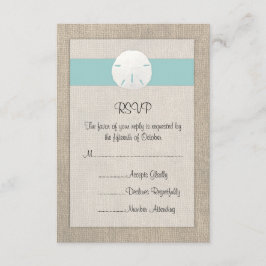 Sand Dollar Beach Wedding OSA kort