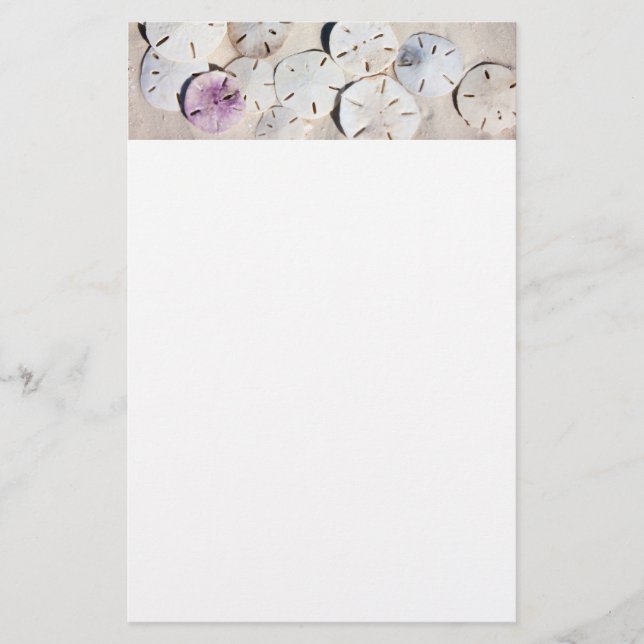 Sand-dollar Brevpapper (Framsida)
