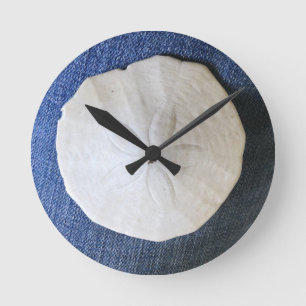 Sand Dollar Delight Rund Klocka