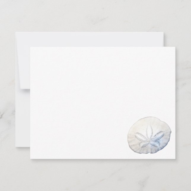 Sand Dollar Foto RSVP-kort OSA Kort (Framsida)