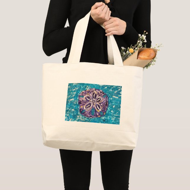 Sand Dollar Jumbo Tote Jumbo Tygkasse (Framsida (produkt))
