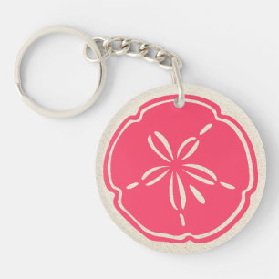Sand Dollar Keychain