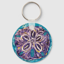Sand Dollar Keychain Nyckelring