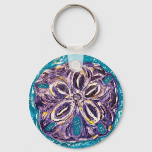 Sand Dollar Keychain Nyckelring