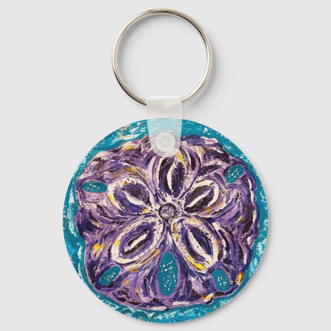 Sand Dollar Keychain Nyckelring (Framsida)