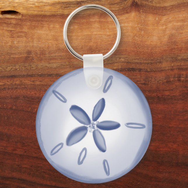 Sand Dollar Keychain Nyckelring (Framsida)