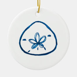 Sand Dollar Kustornamisk Dekoration