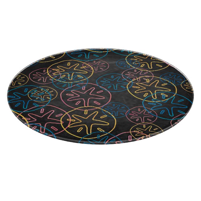 Sand Dollar Linjer Red Gult Blue (Hörn)