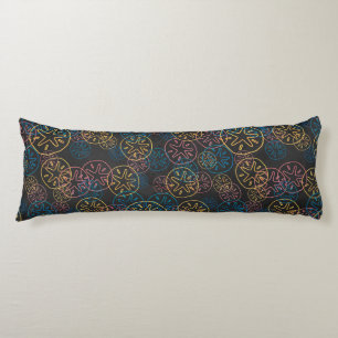 Sand Dollar Linjer Red Gult Blue Kroppskudde
