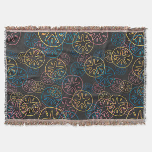Sand Dollar Linjer Red Gult Blue Mysfilt