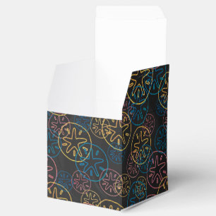 Sand Dollar Linjer Red Gult Blue Presentaskar