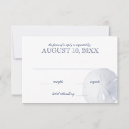 Sand Dollar Navy Blue Bröllop OSA