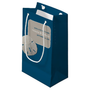 Sand-dollar, Ocean Blue Beach Wedding Favor