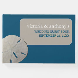 Sand-dollar, Ocean Blue Beach Wedding Gästböcker