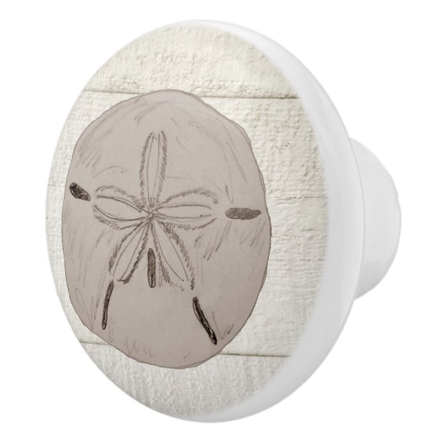 Sand Dollar Painting Mönster Knopp (Höger)