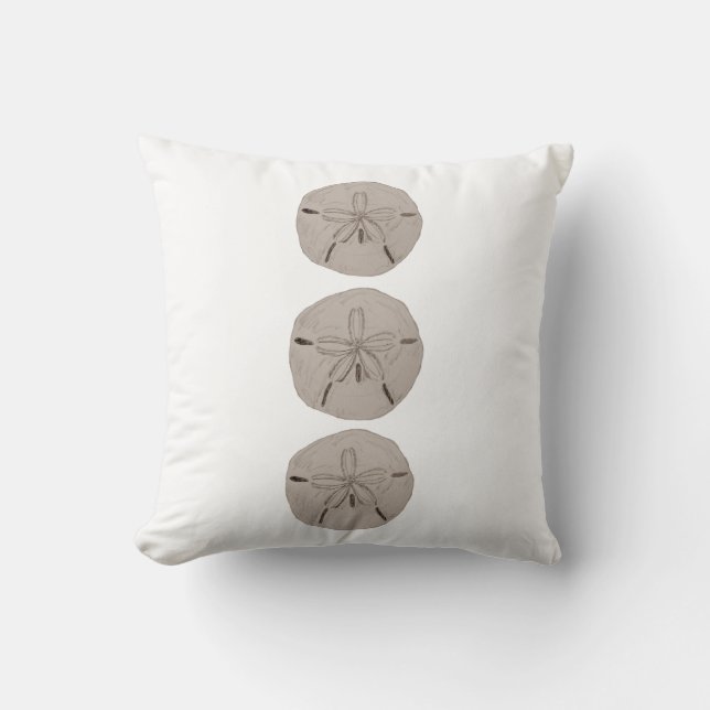 Sand Dollar Painting Pillow Kudde (Framsida)