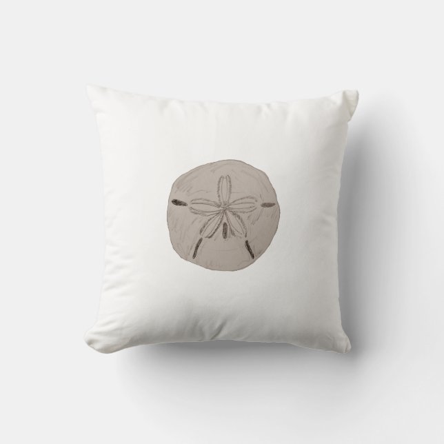 Sand Dollar Painting Pillow Kudde (Framsida)
