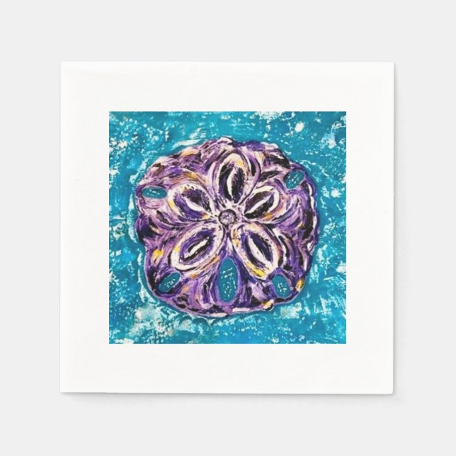 Sand Dollar Pappersservett (Framsidan)