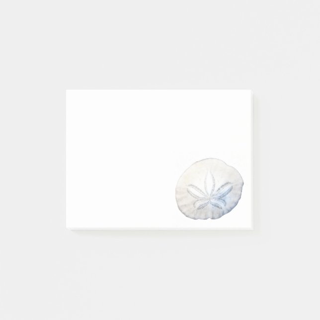 Sand Dollar Photo 4x3 Notes-mall Post-it Block (Framsida)