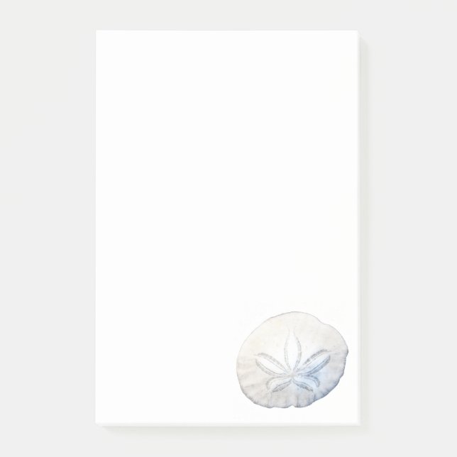 Sand Dollar Photo 4x6 Notes-mall Post-it Block (Framsida)