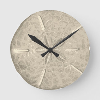 Sand Dollar Rund Klocka