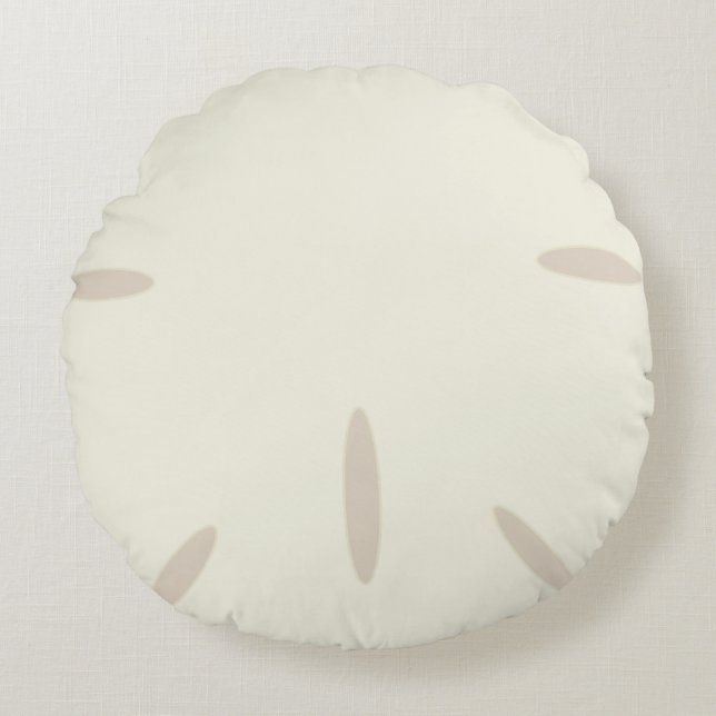 Sand-dollar Rund Kudde (Framsidan)