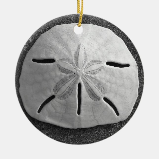 Sand Dollar Seashell Beach Ornament Pendant (Framsidan)