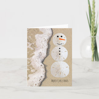 Sand Dollar Snögubbe Helgkort