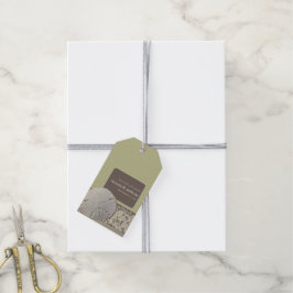 Sand-dollar Snöre, Vintage Beach Wedding Favor Presentetikett