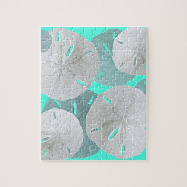 Sand Dollars Blue Pussel (Vertikal)