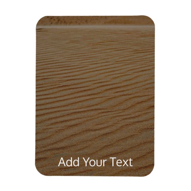 Sand Dune-Abstrakt av Shirley Taylor Magnet (Vertikal)