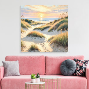 Sand Dune-avtryck Canvastryck