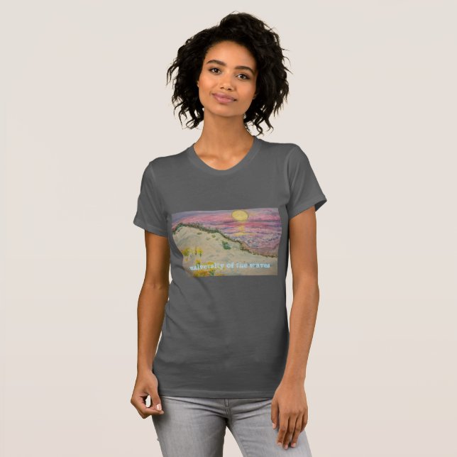 Sand Dune Beach T Shirt (Hel framsida)