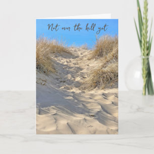 Sand Dune Birthday Humor Kort