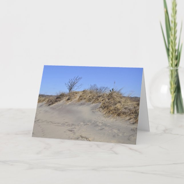 Sand Dune Notecard Kort (Framsida)