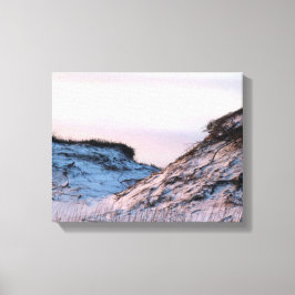 Sand Dune på Dusk-foto på en Canvastryck