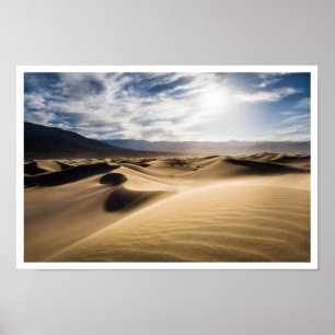 Sand Dune-skuggor Poster