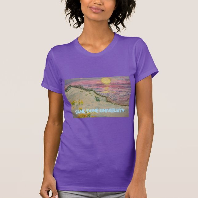 Sand Dune Universiteten T Shirt (Framsida)