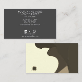 Sand Dunes Business Card Visitkort