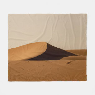Sand Dunes Desert liggande Fleecefilt