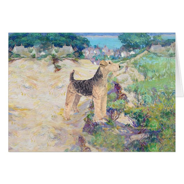 Sand Dunes Hälsningskort (Framsidan Horizontal)