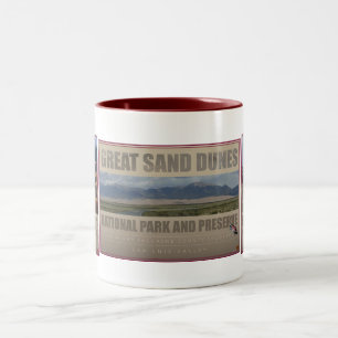 SAND DUNES NAT'L PARK- Två-Tonad MUGG