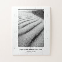 Sand Dunes vid Witand South Afrika