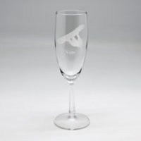 Sand Etched Flute #16