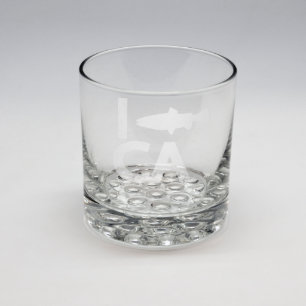 Sand Etched Whiskey Glas #6