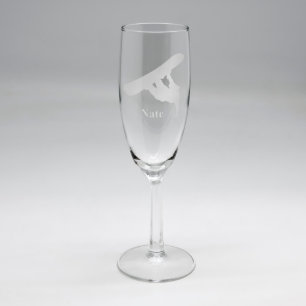 Sand etsad flöjt #16